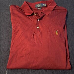 Polo by Ralph Lauren Men's Classic Red Polo Shirt